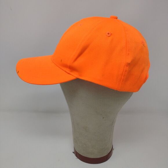Signatures Mens Snapback Hat Orange OSFM Hunter's Orange Bright - Picture 6 of 13